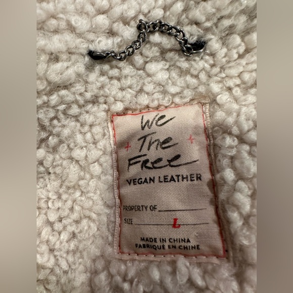 FREE PEOPLE 
Kaja Vegan Bonded Peacoatblack🖤 - Picture 12 of 13